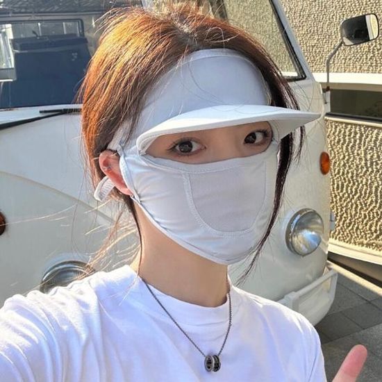 멀리민 자외선 햇빛 차단 얼굴커버 안면마스크