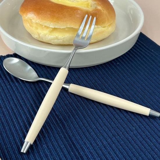 보겐 더스틴 커트러리 실버 티스푼 티포크 7color