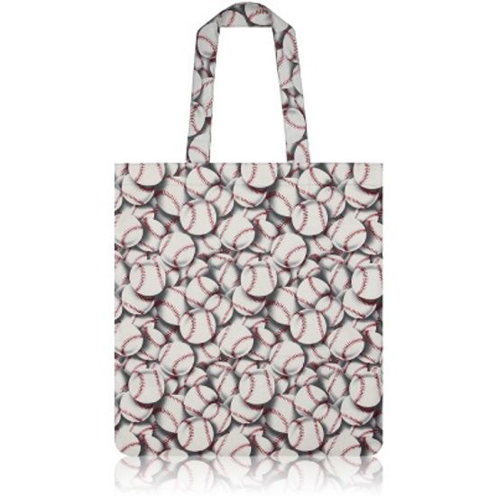 nother Baseball Flat Tote Bag (Baseballs)