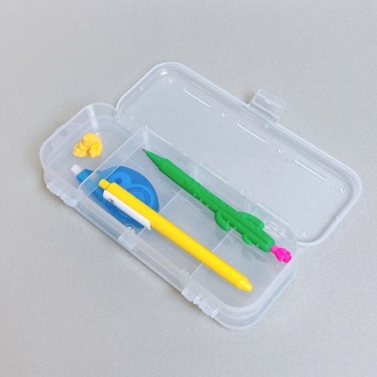 양면사용 DIY 2단 투명필통