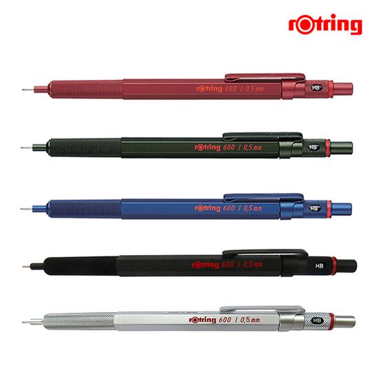 [로트링] 600 샤프 0.5mm (5color 택)