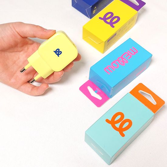 데코아르 멜로우 비비드 멀티탭/어댑터/싱글 케이블