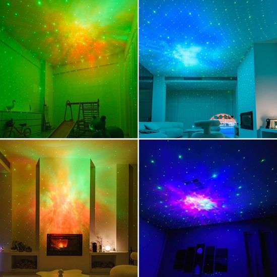 우주인무드등 오로라 우주 비행사 은하수 조명 