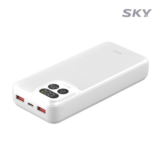 스카이 필 20W LCD 고속 보조배터리 20000mAh PD20