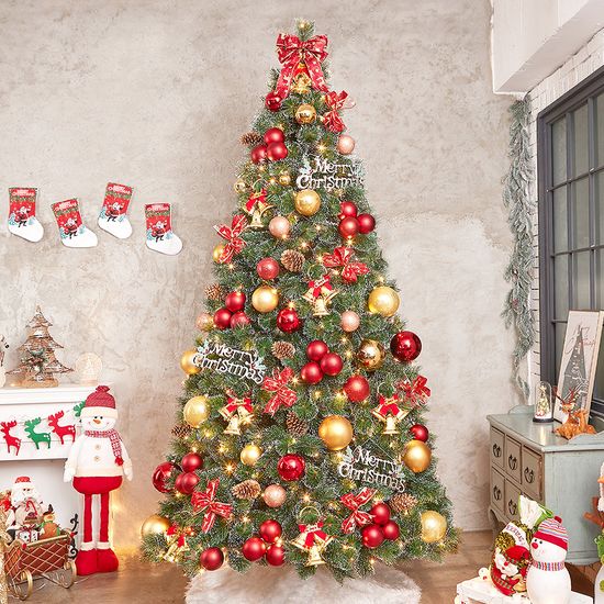 [도토로] 270cm 골든벨 장식세트 크리스마스트리 오너