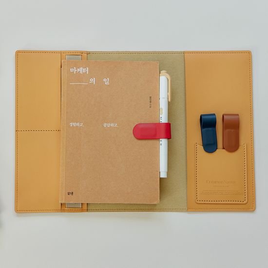 누보 북커버 가죽 책커버 A5 다이어리커버 북파우치