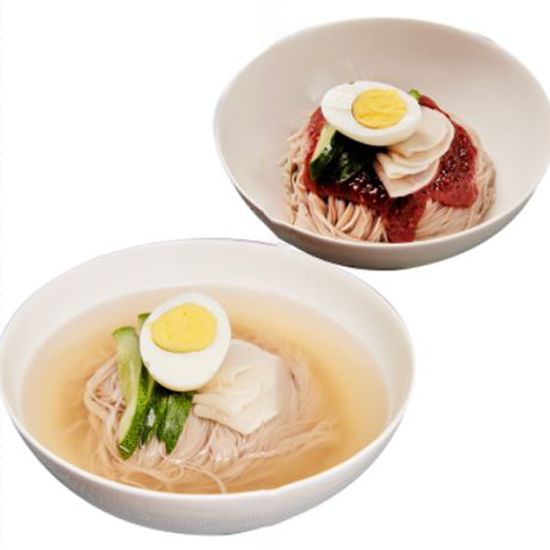 쌀냉면 (냉면사리4개+육수2개+비빔장2개)