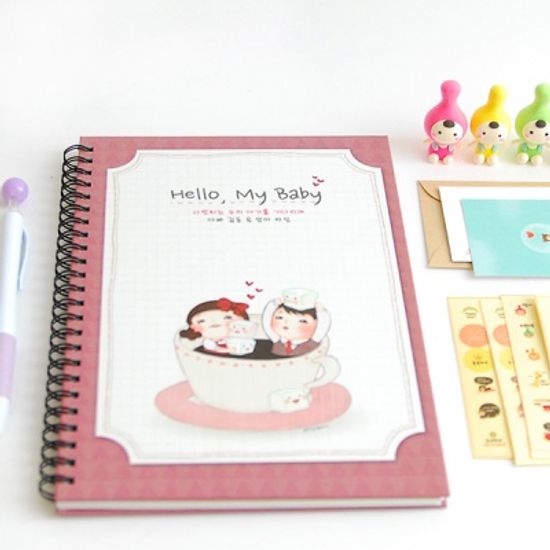 헬로우마이베이비-사랑가득 초음파앨범(임신다이어리)