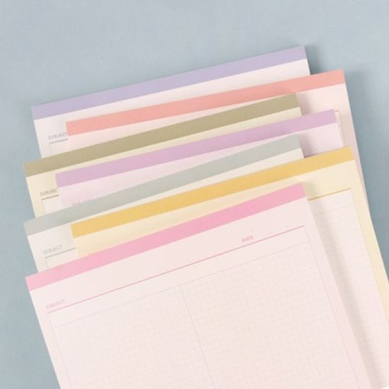 [B5 필기의 정석] 2분할 모눈 노트 패드