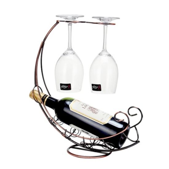 문라잇 와인잔걸이 와인랙(브론즈) 와인잔랙