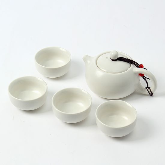 [쿠킹홈] 4인 도자기 찻잔 선물세트