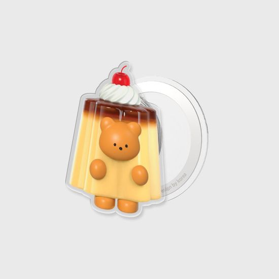 [맥세이프 아크릴스마트톡] cherry pudding gummy