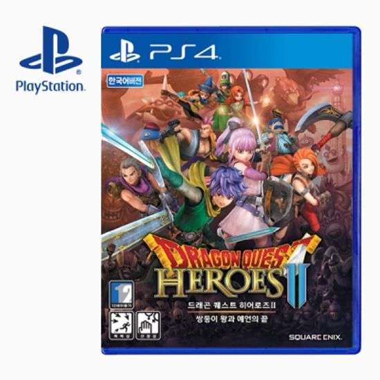 PS4 드래곤퀘스트 히어로즈 2 쌍둥이 왕과 예언의 끝