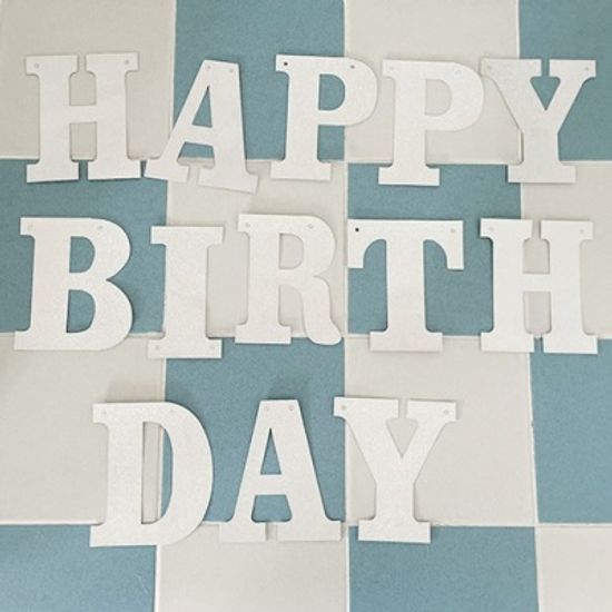 Glitter Birthday Garland 글리터생일가랜드