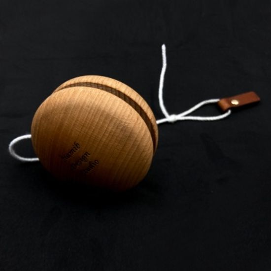 LOG Yoyo+Leather Case (우드요요+가죽케이스)