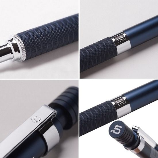 스테들러 알루미늄바디 0.9mm 샤프펜슬 Navy 925 35