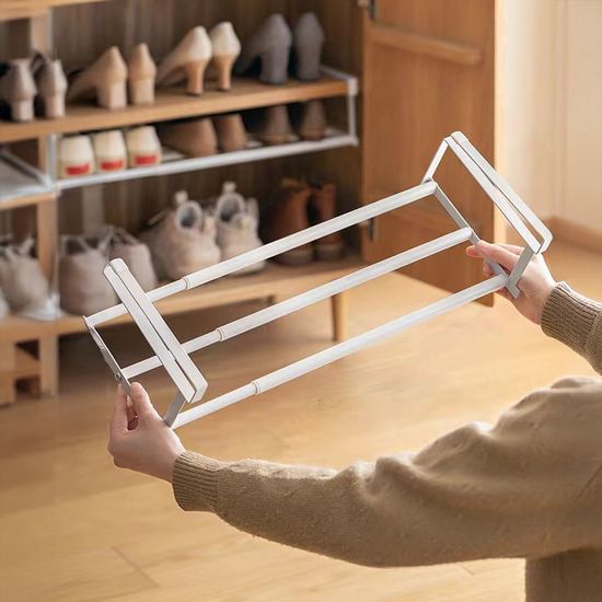 [공중부양!] 무타공 언더선반 수납정리대 (길이조절)