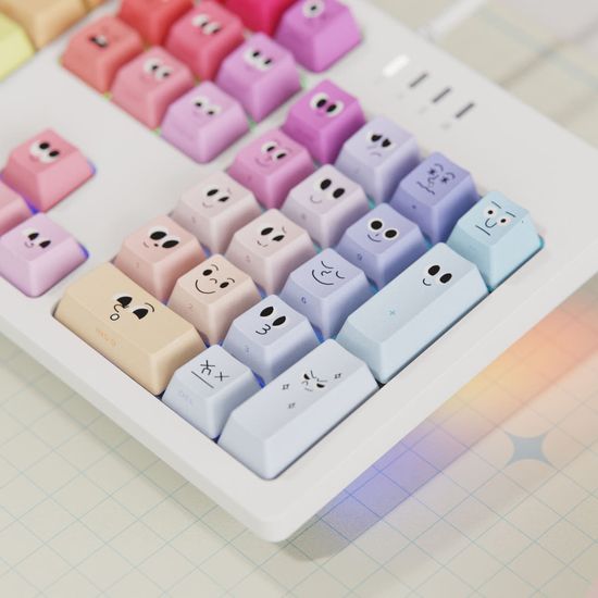 시이닷 와글바글 유선 LED 기계식 키보드