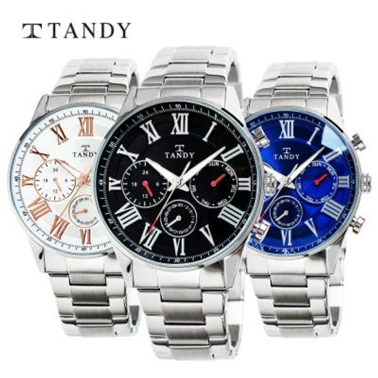 탠디 남성용 메탈시계 3713 3종 중 택1