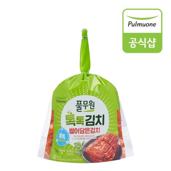 풀무원 톡톡김치 썰어담은 김치(1kg)