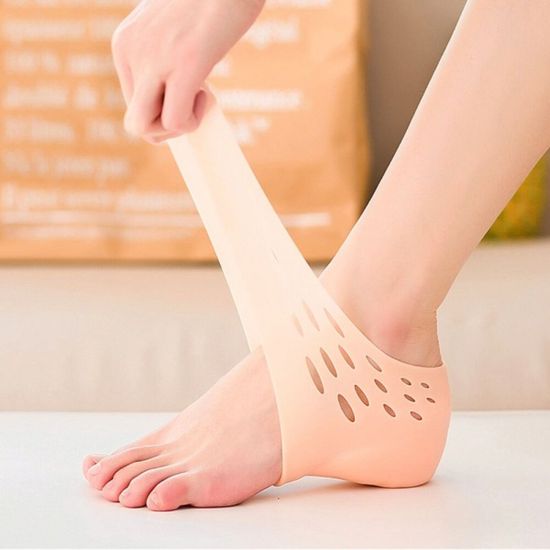 실리콘 발바닥 뒤꿈치 패드(브라운)(WCE4232)