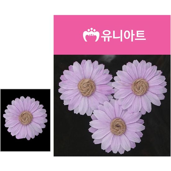 유니아트 (조화꽃) 마국화 (연보라)(WD86F9F)