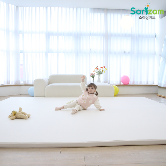 [소리잠매트] 접이식 폴더 놀이방 매트 풀커버 대형