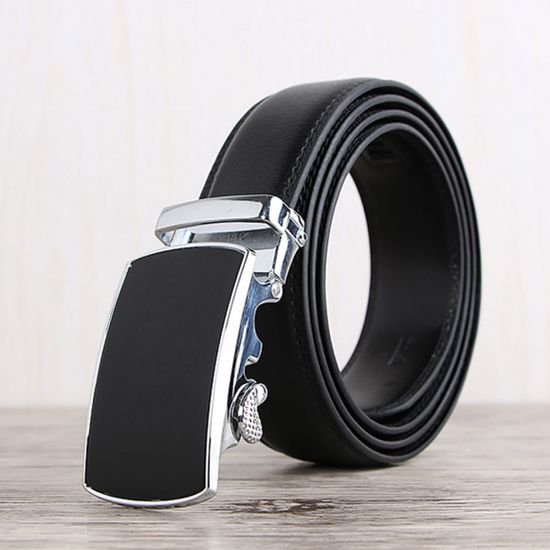 [아일렌] 1+1 특가 남성 소가죽 자동버클 벨트 4종
