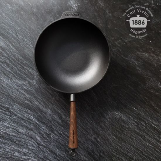 스웨덴 칼빅터 무쇠팬 웍팬 30cm
