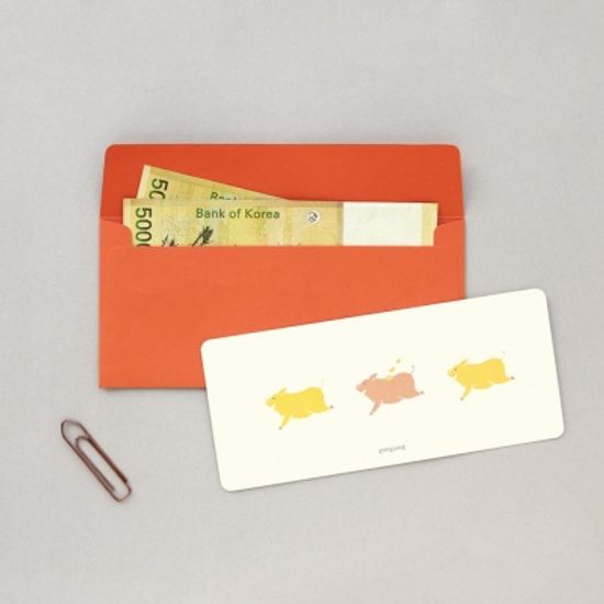 럭키 카드 세트 (용돈 봉투)