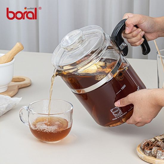 보랄 쇼트듀란 3리터 내열유리 약탕기 티마스터