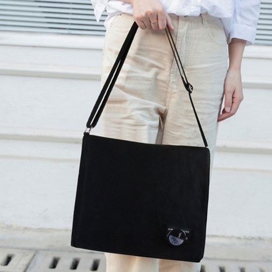 귀여운 학생 옆가방 학원가방 심플 크로스백 가방[WD9