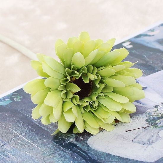 피어나 거베라 조화 그린 인조꽃 인테리어(WC4D923)