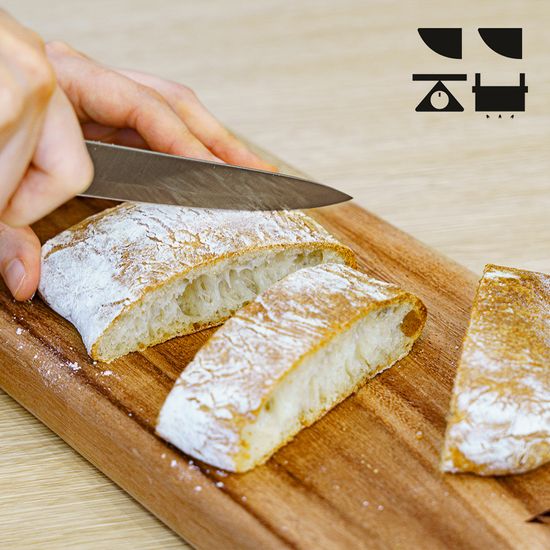 공간주방 레인트리 오블롱 원목 패들도마