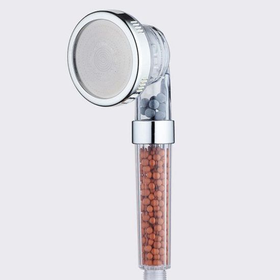 토네이도 샤워기 헤드 수압상승 세라믹볼 필터 P033