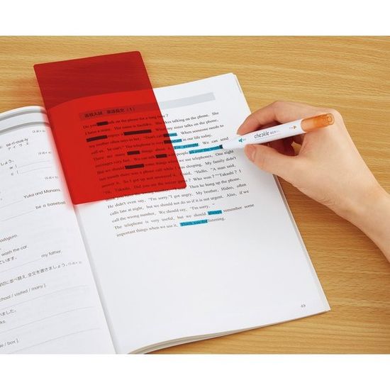 고쿠요 기억력 향상을 위한 체크펜-암기용펜 세트