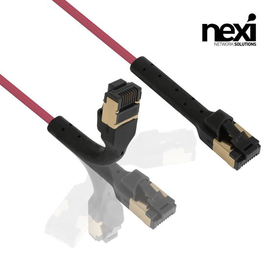 (NEXI) 넥시 CAT.7 U/FTP 부트 벤더블 와인 랜케이블