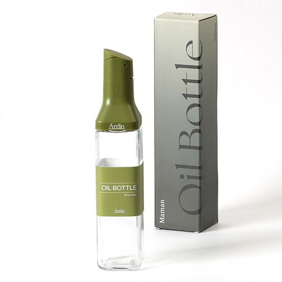 아르딘 마망 자동개폐 유리 오일병 500ml 4color 택1