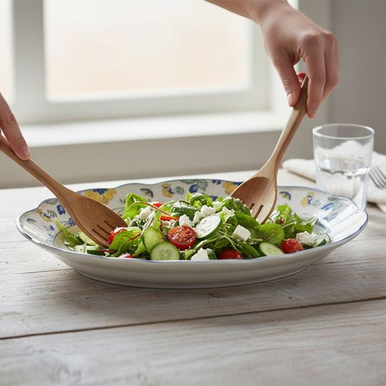 후첸로이터 파피용 오발플레이트(대) 35cm 1P