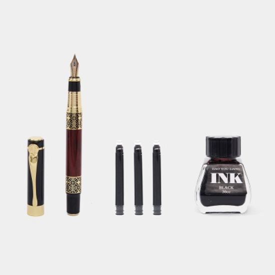 그랜드 시그니처 만년필 3종세트 병잉크 만년필선물