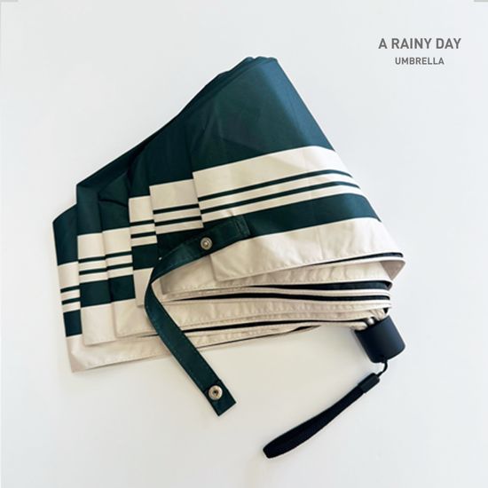 [A RAINY DAY] 슬림 암막 우양산_스트라이프 4color 