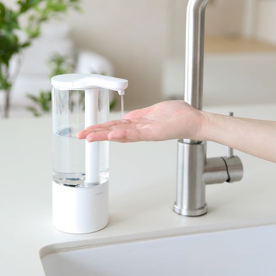 [무아스] 대용량 클리어 젤타입 자동 디스펜서 500ml