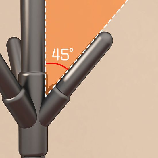 스탠드 이동식 행거 선반 시스템 논슬립 옷장 옷걸이