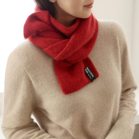 Whole Garment Raccoon Fox Muffler