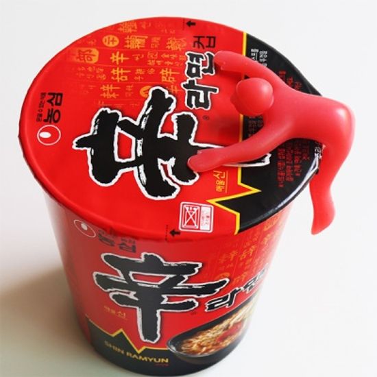 +d Cupmen 컵라면 뚜껑 홀더