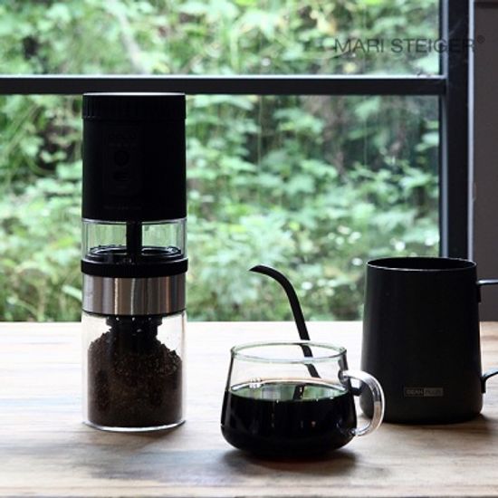 루미 충전식 전자동 커피 그라인더 블랙세트 B60