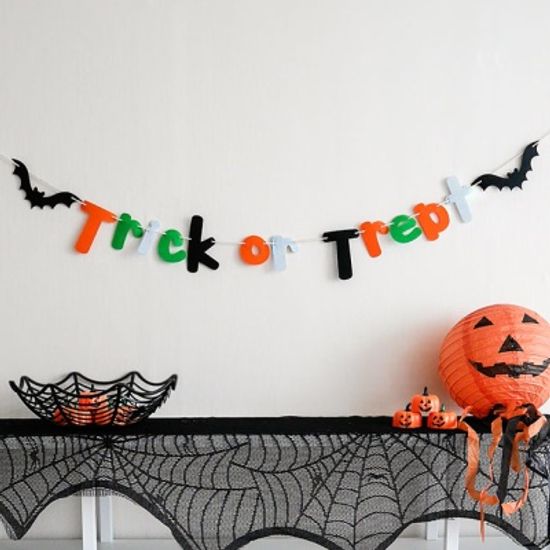 할로윈 트릭 오어 트릿 가랜드