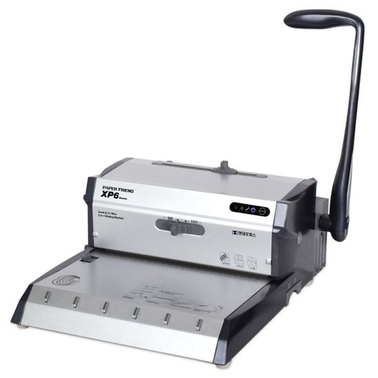 와이어링 3:1 2:1 겸용 전동 제본기 XP-6E 제본