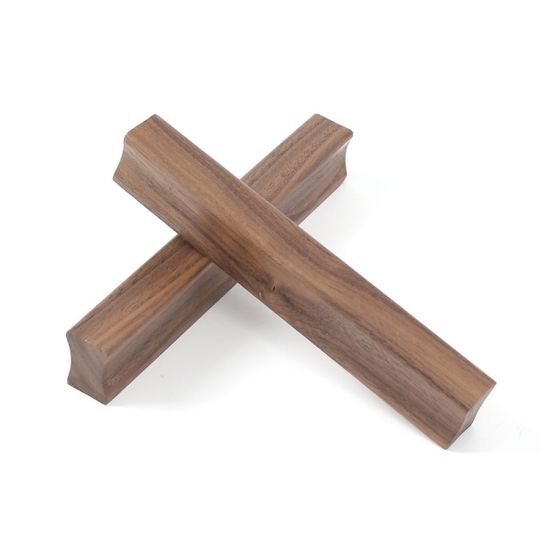 홈앤 나무 가구손잡이 2p세트 우드 옷장 원목손잡이