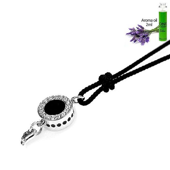 Simple 아로마 향기 커플 목걸이(W399782)